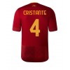 AS Roma Bryan Cristante #4 Hjemmedrakt 2022-23 Kortermet